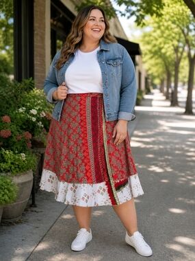 SHOW SPECIAL $20: Good Darn Yarn Plus Size Goddess Wrap Skirts